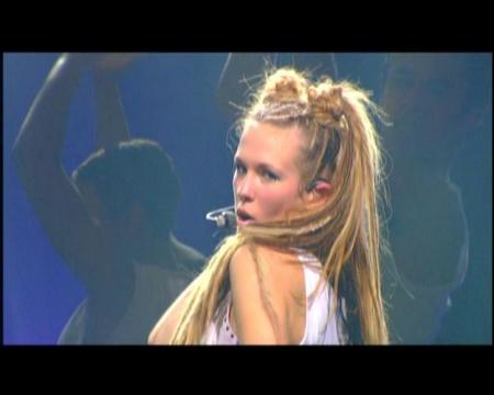 lorie a son concert en 2004